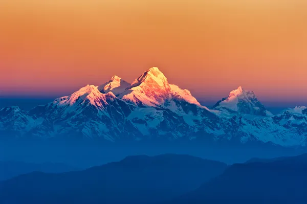 Himalayan Mountains View from Mt. Shivapuri