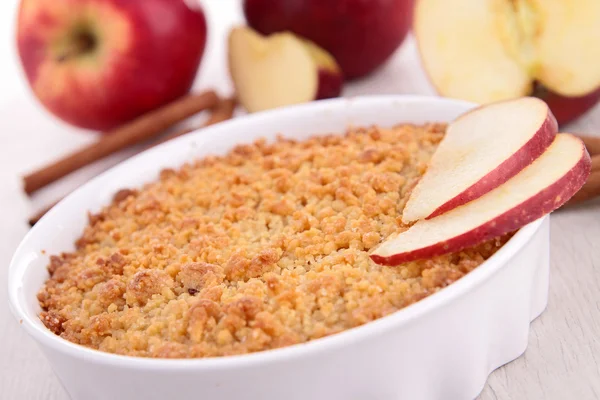 Apple crumble