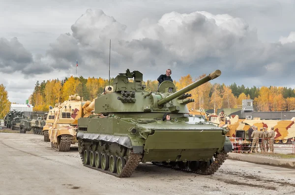 Convoy of military technics. Russia