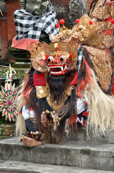 Barong Dancer Enters Stage, Bali Indonesia