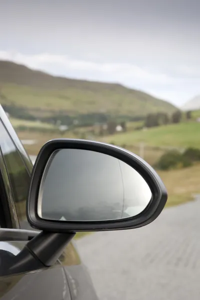 Car Wing Mirror, Scotland