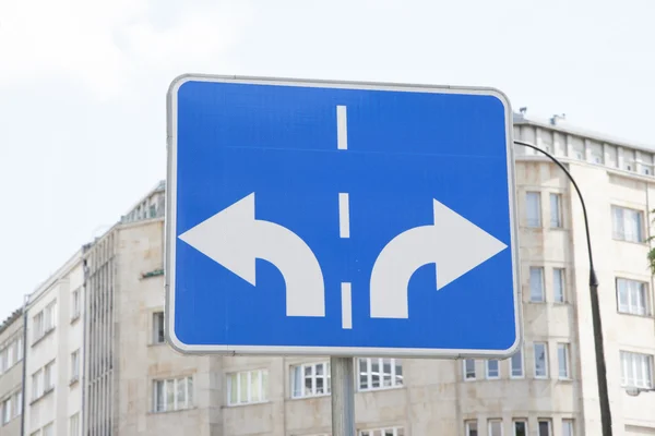 Traffic Sign in Urban Setting