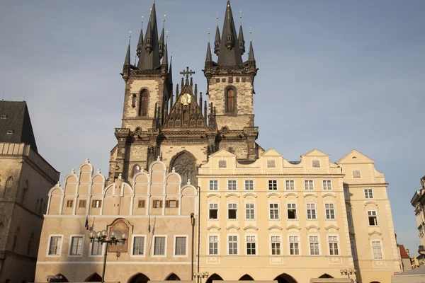 Old Town Square with the Church of Our Lady before Tyn, Prague