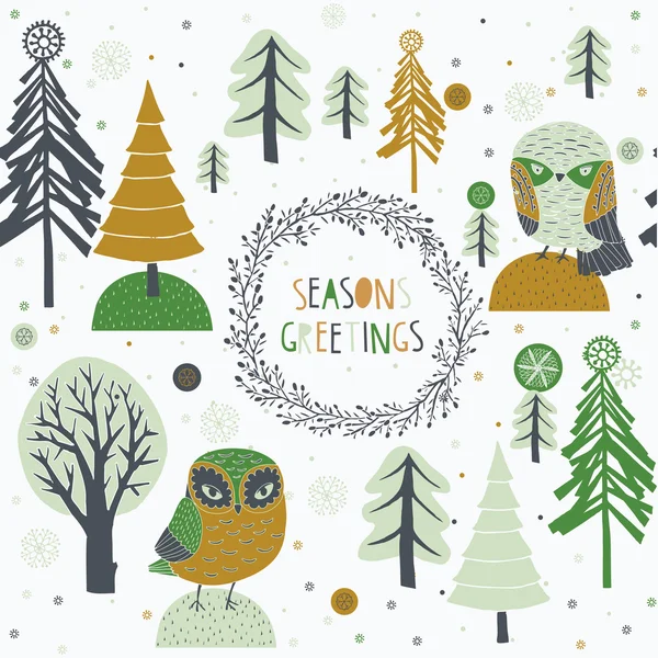 Seasons Greetings Print Design
