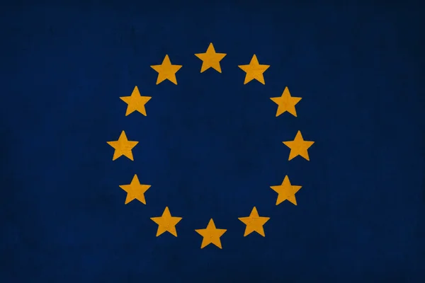European Union countries flag drawing ,grunge and retro flag ser