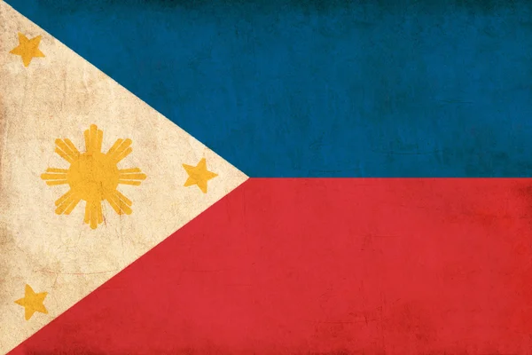 Philippines flag drawing ,grunge and retro flag series