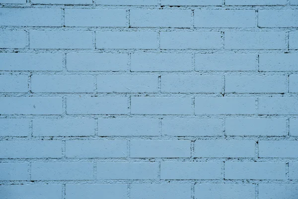 wall of blue small bricks