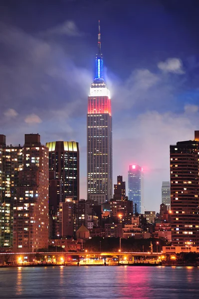 Empire State Building at night