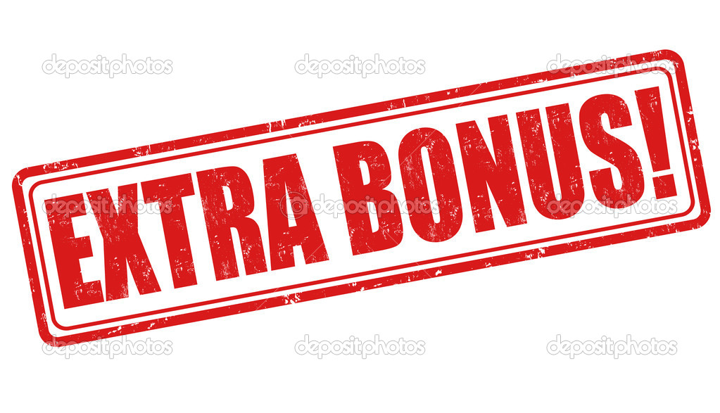 Extra bonus stamp — Stock Vector © roxanabalint #49500413