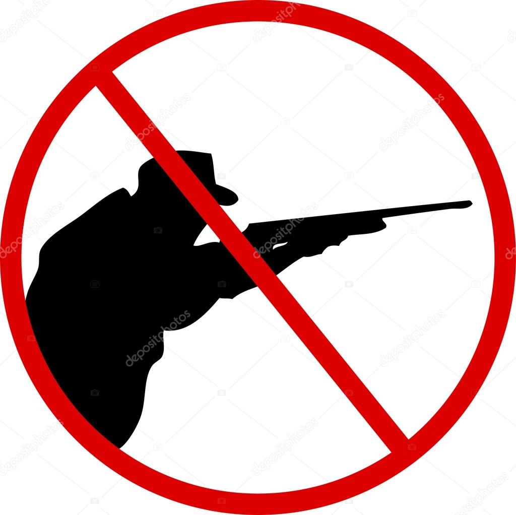 Stop hunting — Stock Vector © maryp77 18306999