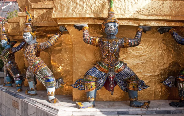 Demons Statues in Wat Phra Kaeo - Bangkok