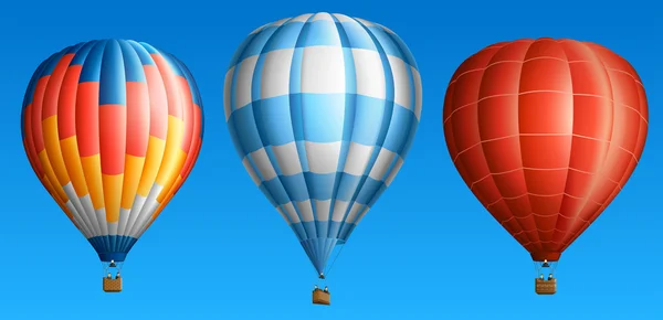 Hot air balloons set one