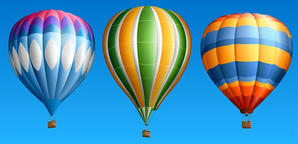 Hot air balloons set two