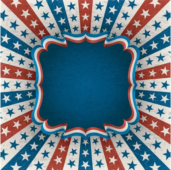 Fourth of july greeting card