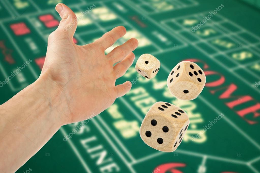 Craps dice hands
