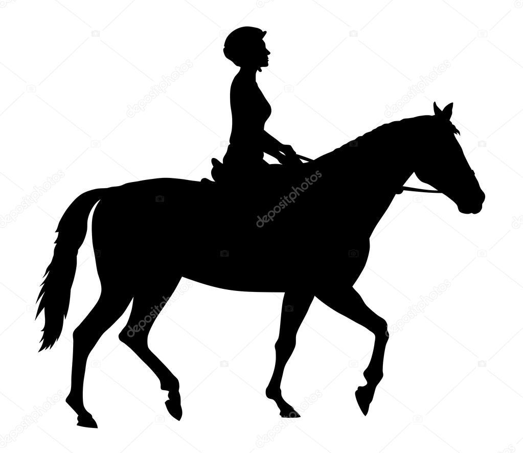 horse profile clipart - photo #30