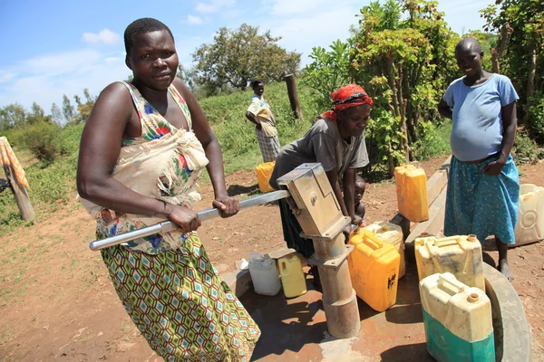 Pumping Water - Uganda, Africa