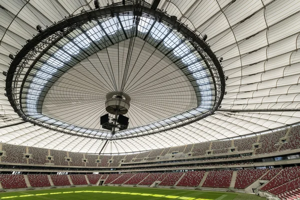 Roof of the National Stadium in Warsaw, Poland
