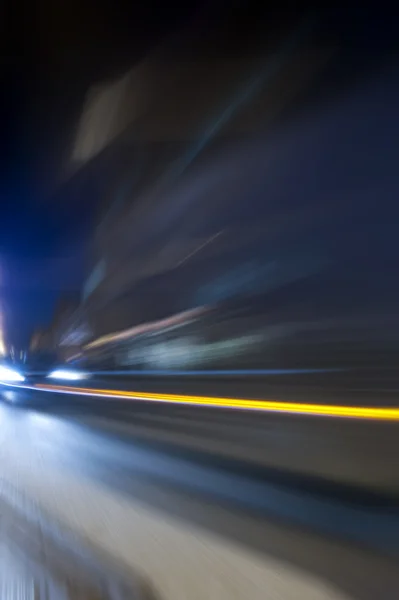 Night acceleration speed motion abstract