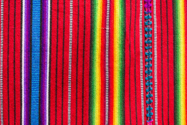 Handmade traditional guatemalan fabric