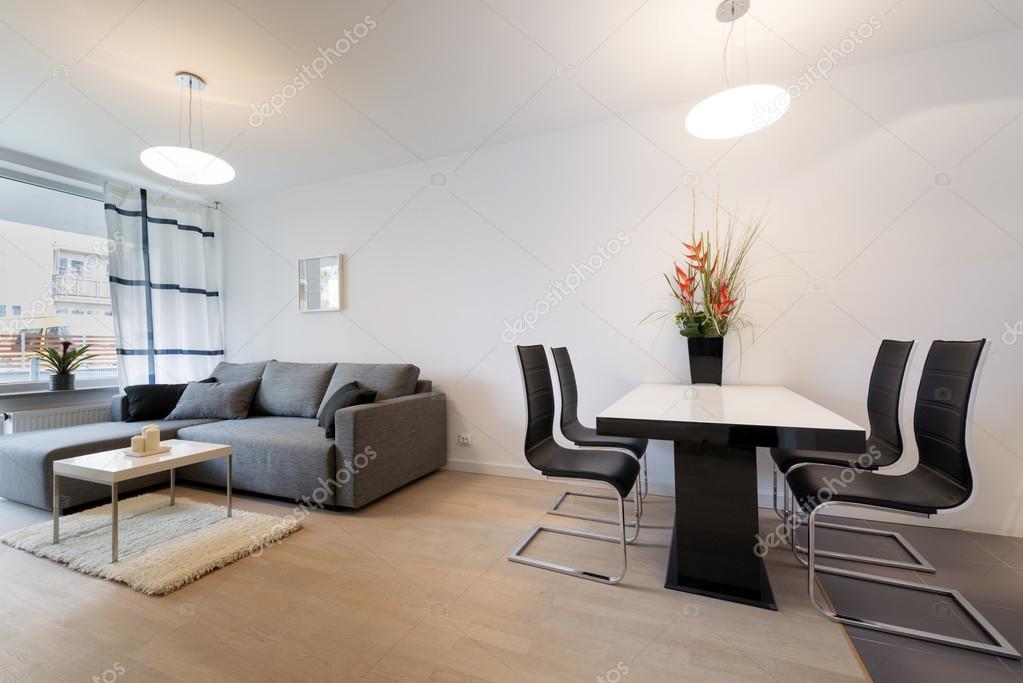 Moderno diseño de interiores: sala de estar — fotos de stock ...