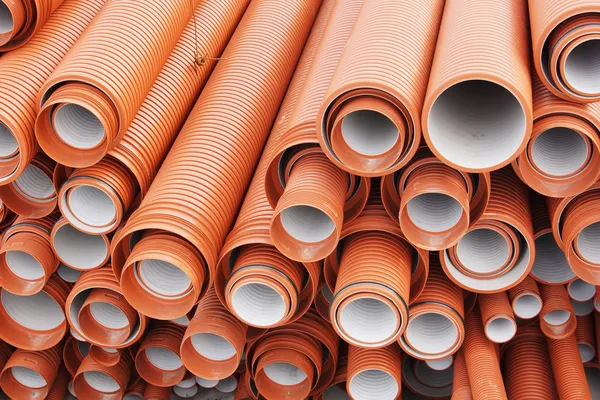 Plastic pipes for sewerage