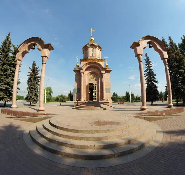 Chapel of the Mother Mary in Kemerovo city