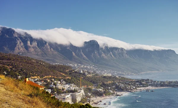 View of the twelve apostles mountain chain, Cape Town, South Africa