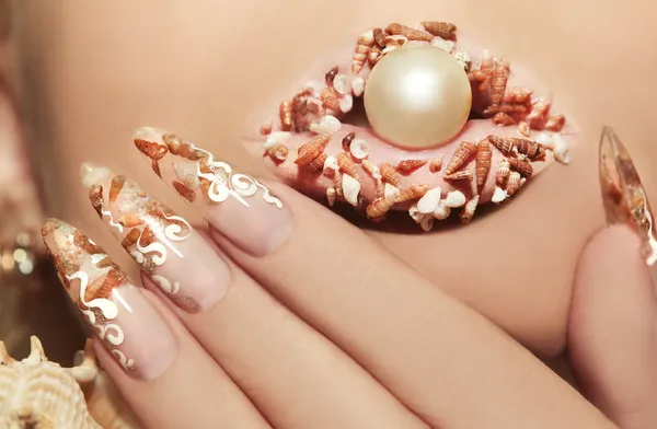 Design with these sea shells.