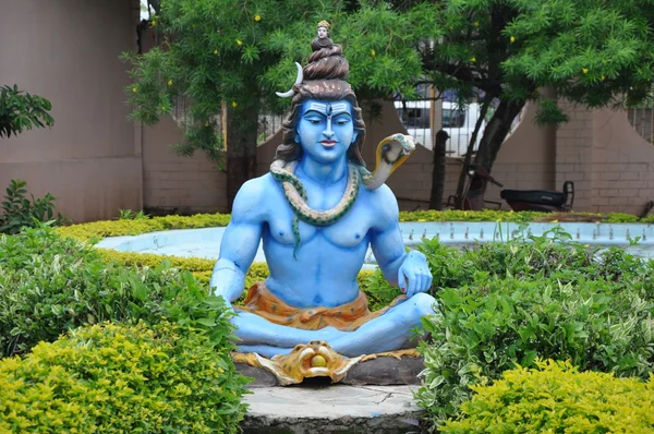 Statue of Hindu Lord Krishna at Shree Swaminarayan Gurukul in Hyderabad, India