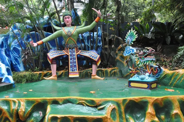 Haw Par Villa gardens in Singapore