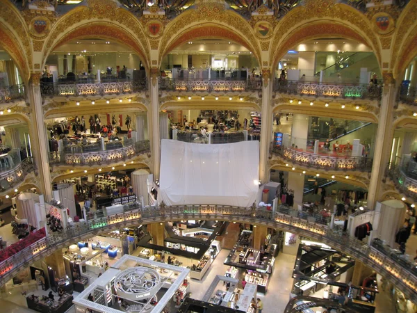 Galeries Lafayette in Paris, France