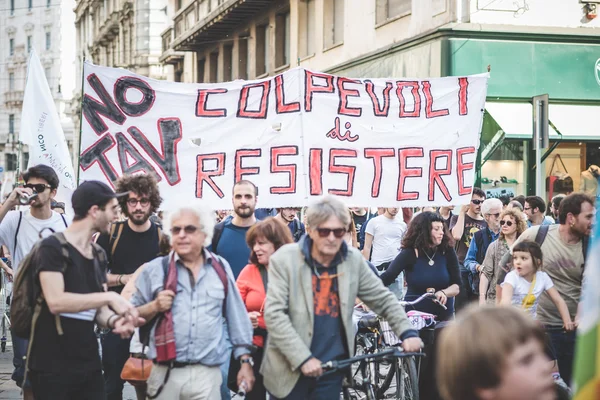 Labor day held in Milan