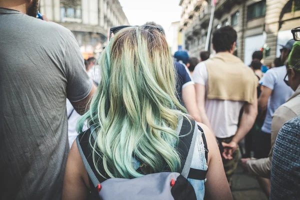 Labor day held in Milan