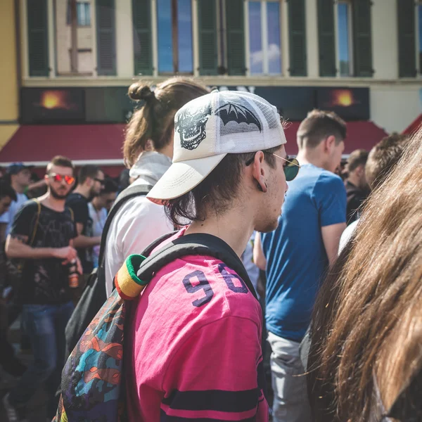 Labor day held in Milan