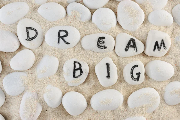 Dream big words