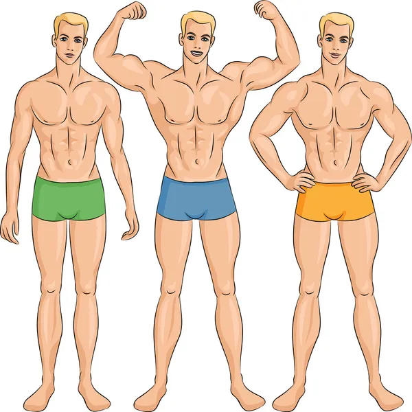 Спортивные мужчины рисунок Спортивные мужчины рисунок