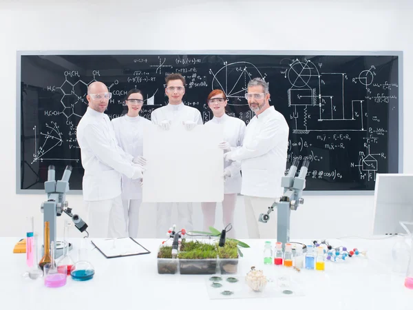 Scientist team in laboratory