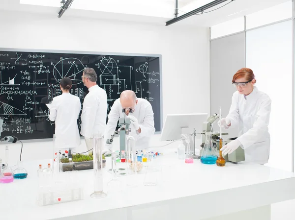 Team of scientists in a laboratory