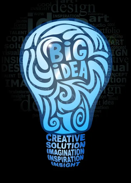 Big idea light bulb