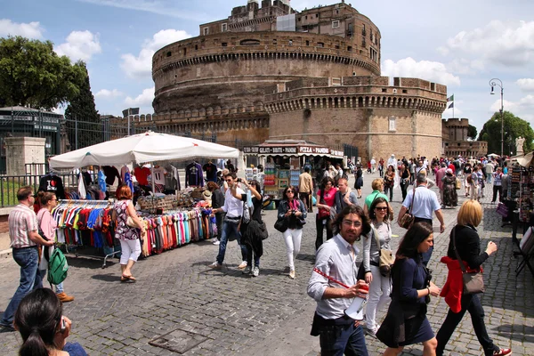 Rome tourists