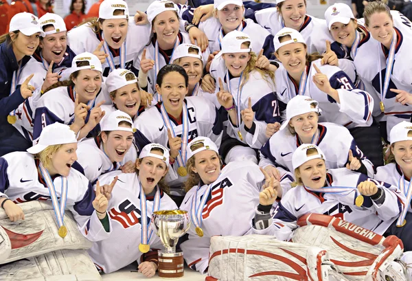 IIHF Women\'s World Championship Gold Medal match - Canada V USA