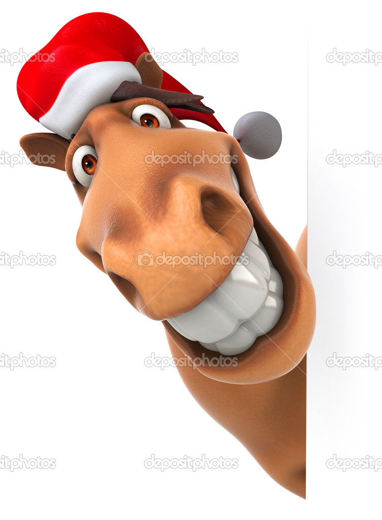 Cheval en de Noel — Photographie julos © 35233193