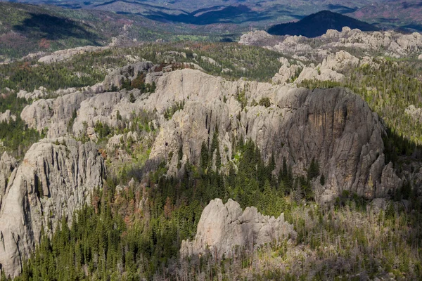 Granite formations in the Black Hills