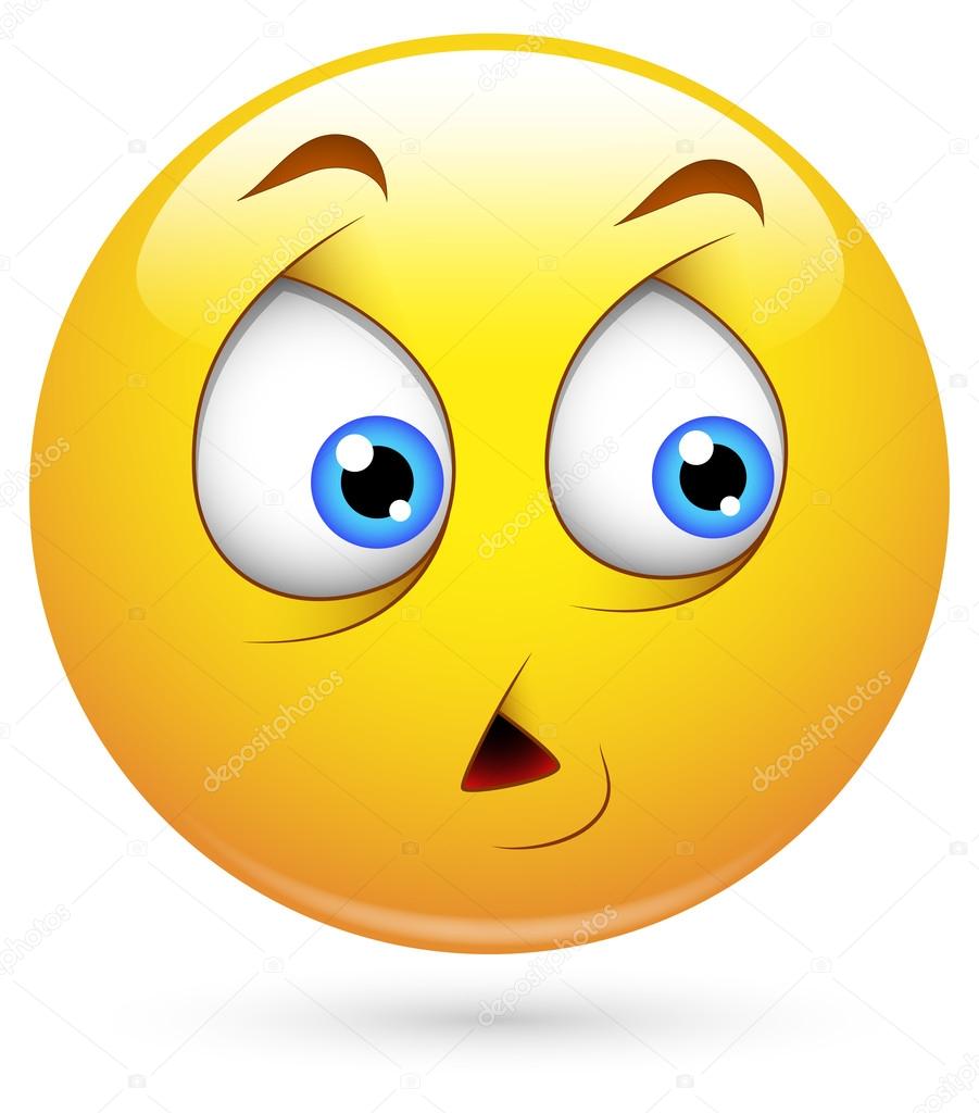 Scared Smiley Scared Emoticon With A Dropped Jaw Royalty Free Vector Image Schot Hinaries56