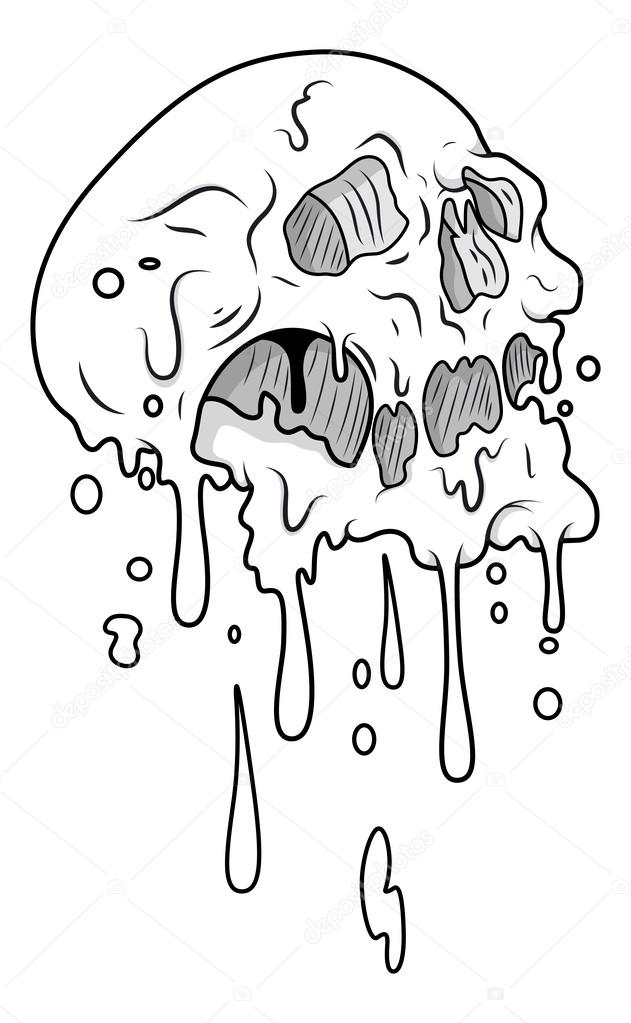 melting skull vector stock vector 169 baavli 27810969 melting skull vector stock vector 169 baavli 27810969