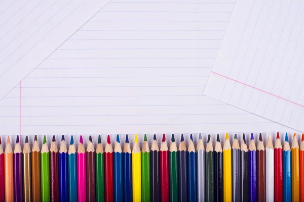 Color pencils lie exactly one to one