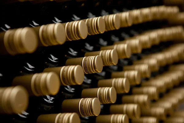 Wine bottles winery