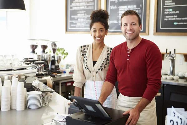 Male Owner Of Coffee Shop