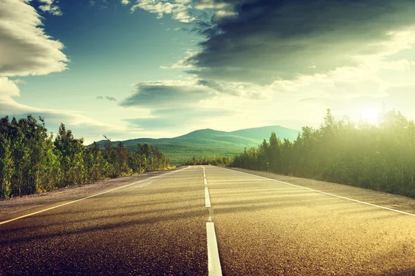 Road in mountains